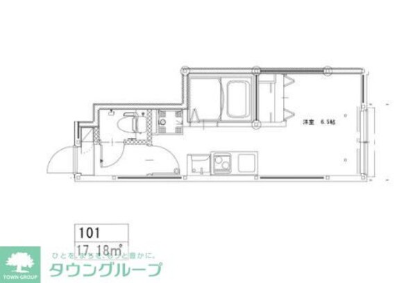 ソルナクレイシア三鷹IIの物件間取画像